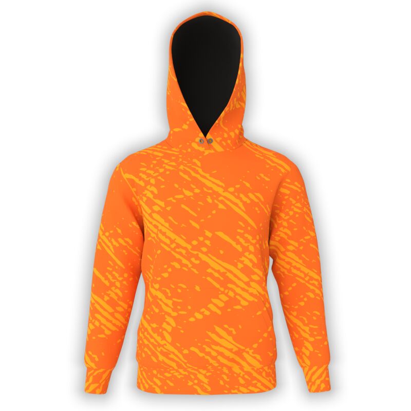 Orange Grunge Hoodie Thumbnail