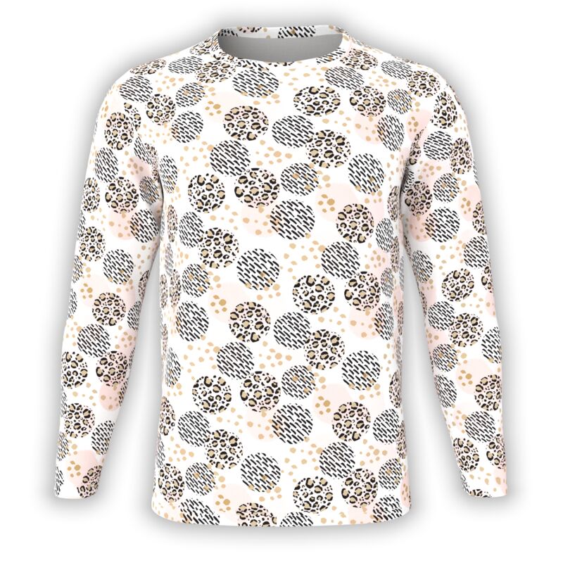 Paw Prints & Circles Long Sleeve Thumbnail