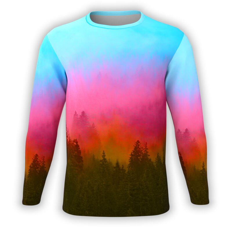 Shirt Yourself Mountain Sunset Long Sleeve UNI-LS-360-0064 Mountain Sunset Long Sleeve Thumbnail