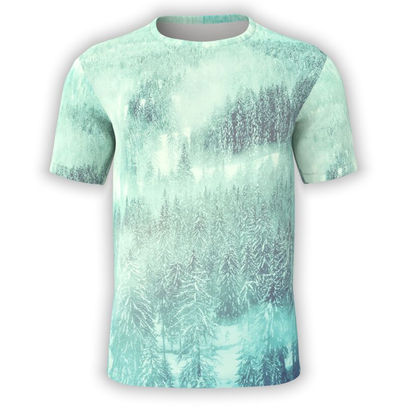 Icy Mountain Mist T-Shirt Thumbnail