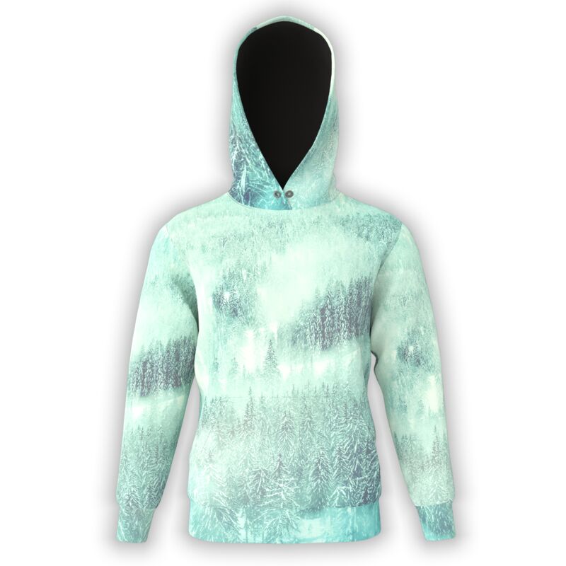 Icy Mountain Mist Hoodie Thumbnail