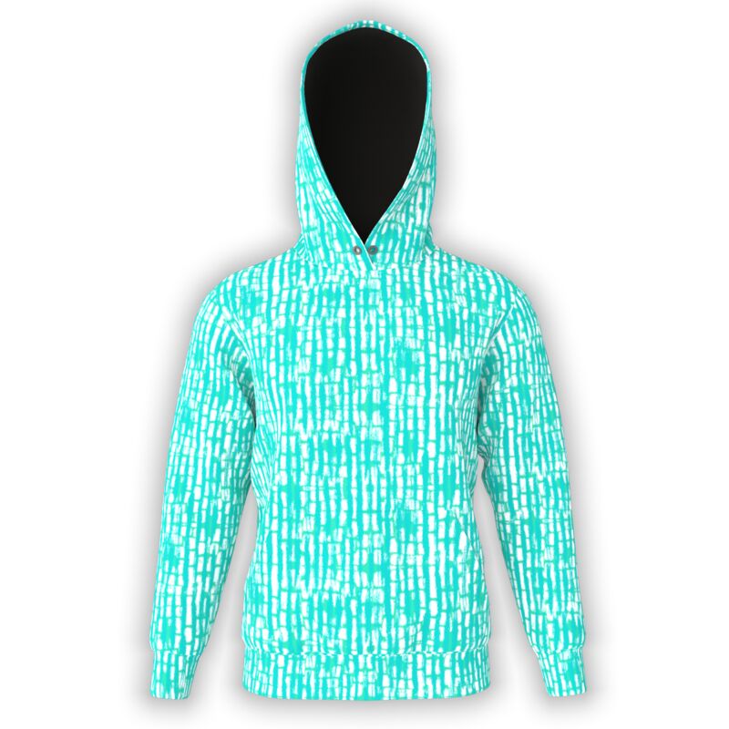 Mint Snake Skin Hoodie Thumbnail