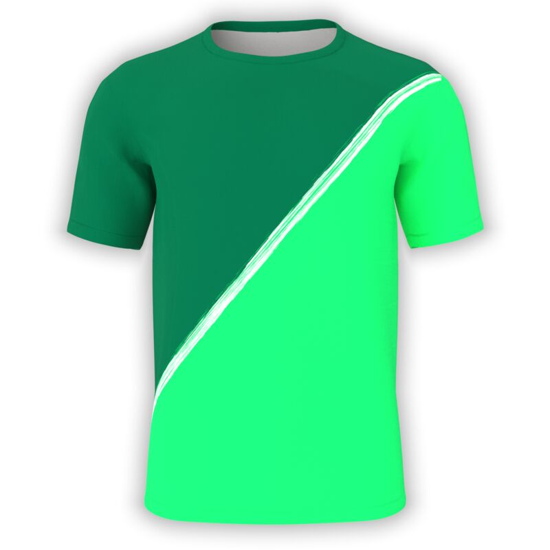 Kelly Lime Colorblock T-Shirt Thumbnail