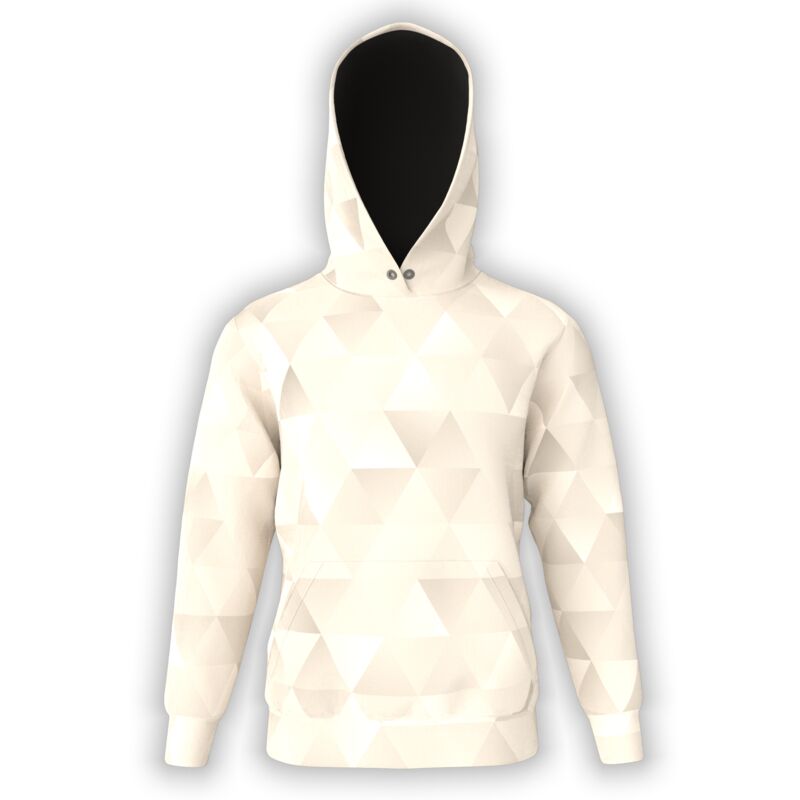 Monochrome Triangles Hoodie Thumbnail