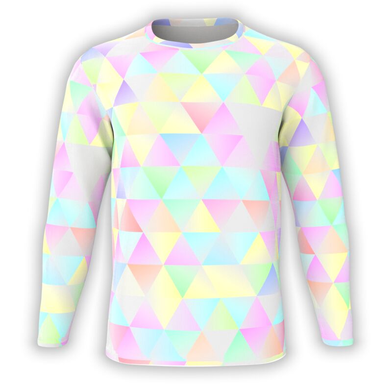 Pastel Triangles Long Sleeve Thumbnail