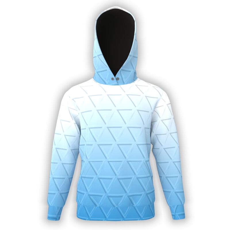 Embossed Triangles Hoodie Thumbnail