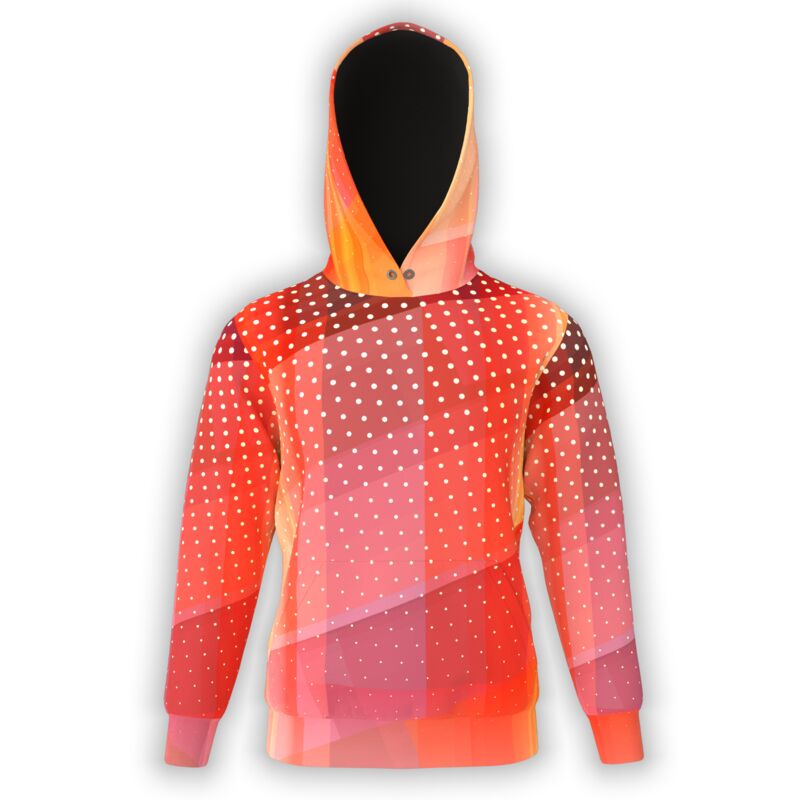 Fading Polka Dots Hoodie Thumbnail