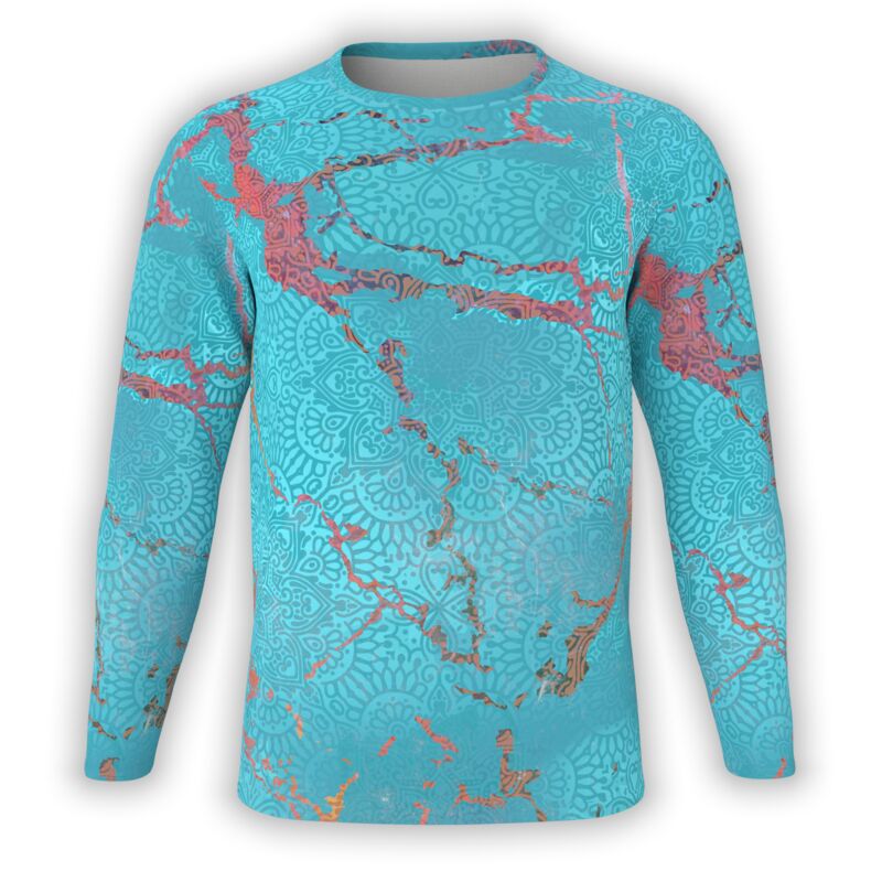 Cracked Jade Mandala Long Sleeve Thumbnail