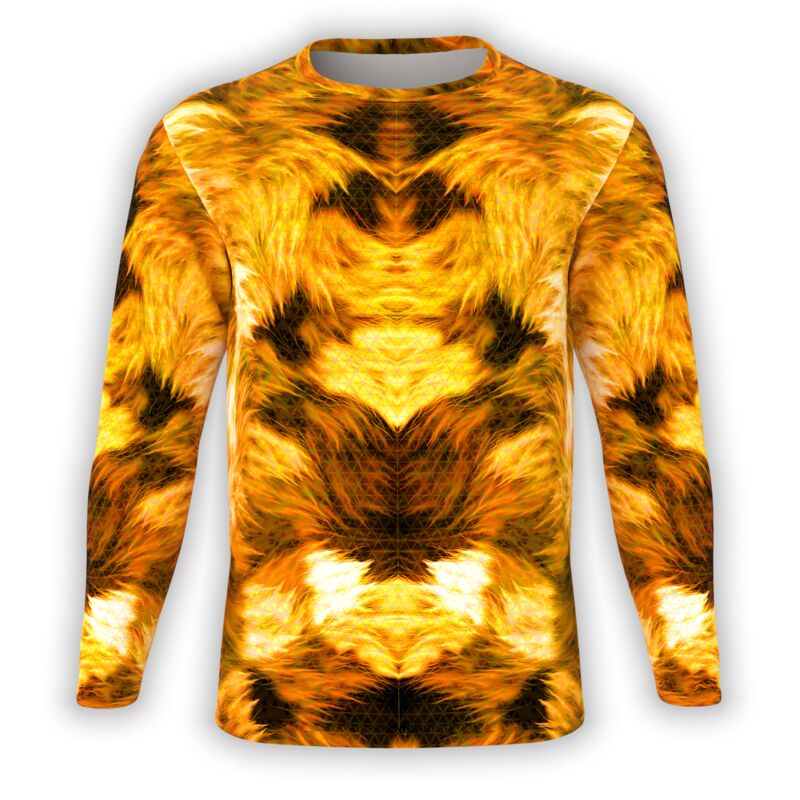Mirrored Dragon Flames Long Sleeve Thumbnail