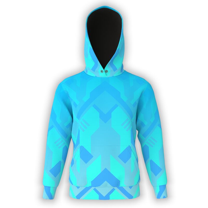 Futuristic Tie Dye Hoodie Thumbnail