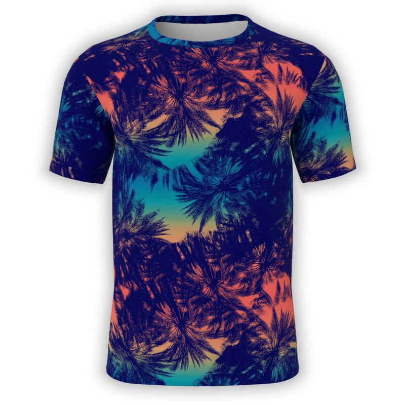 Palm Trees & Sunset T-Shirt Thumbnail