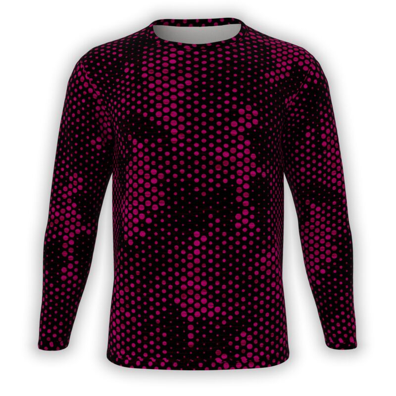 Raspberry Dots Long Sleeve Thumbnail