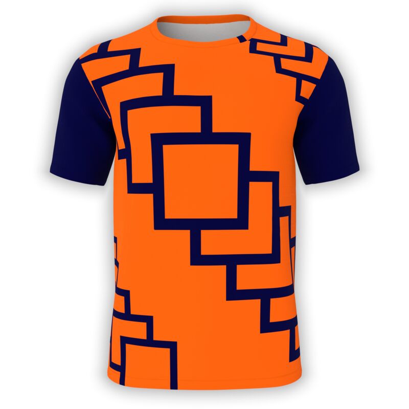 Diagonal Overlapping Squares T-Shirt Thumbnail