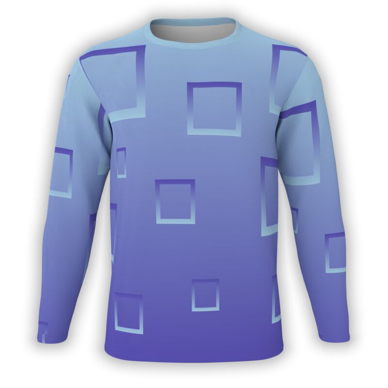 Gradient Squares Long Sleeve Thumbnail