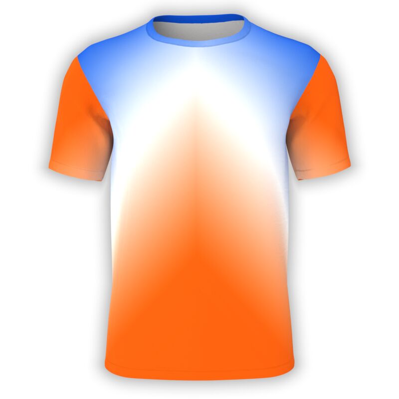 Orange & Blue Gradient Shades T-Shirt Thumbnail