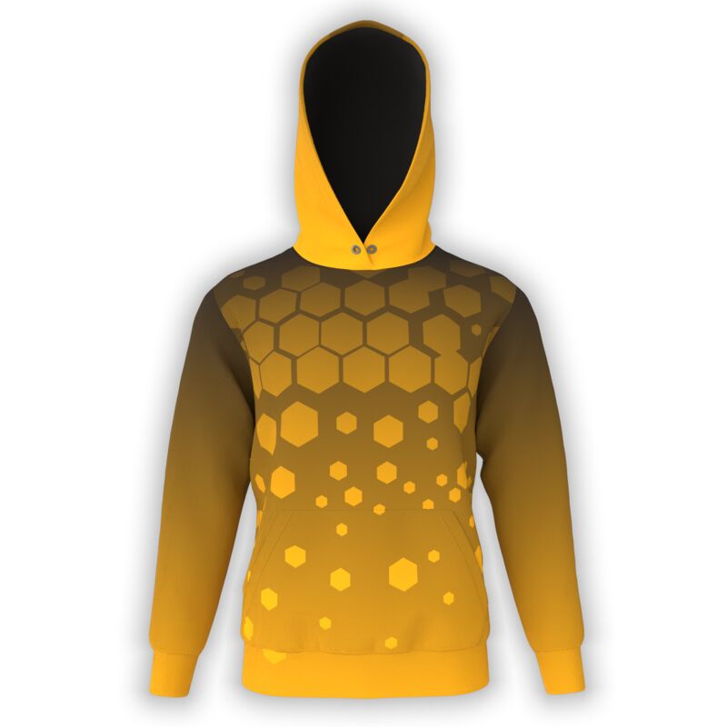 Hexagon Pattern & Gradient Hoodie Thumbnail