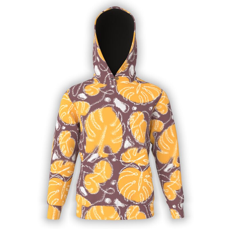 Large Golden Leaves Hoodie Thumbnail
