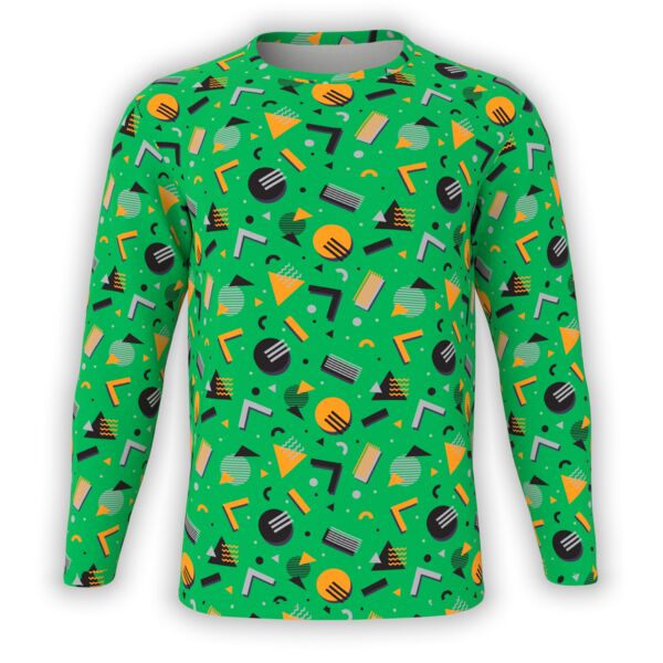 Geometric Shapes Long Sleeve Thumbnail