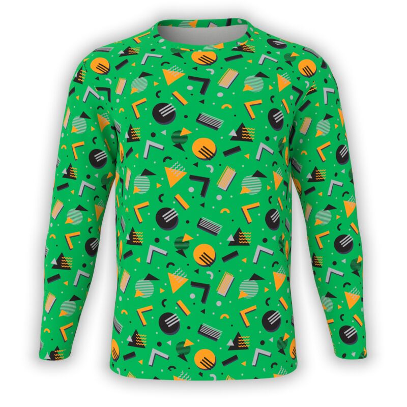 Geometric Shapes Long Sleeve Thumbnail