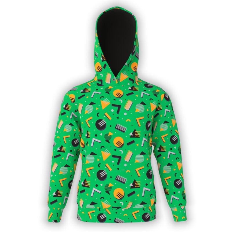 Geometric Shapes Hoodie Thumbnail