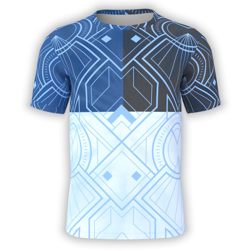 Geometric Space Colorblock T-Shirt Thumbnail