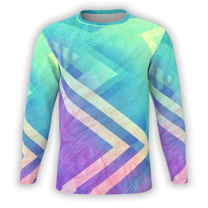 Abstract Stripes Long Sleeve Thumbnail