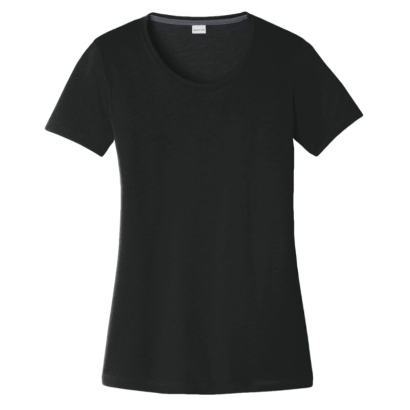 Ladies PosiCharge ® Competitor Cotton Touch Scoop Neck Tee Thumbnail