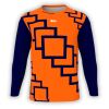 Diagonal Overlapping Squares Long Sleeve Thumbnail