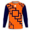 Diagonal Overlapping Squares Long Sleeve Thumbnail