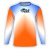 Orange & Blue Gradient Shades Long Sleeve Thumbnail